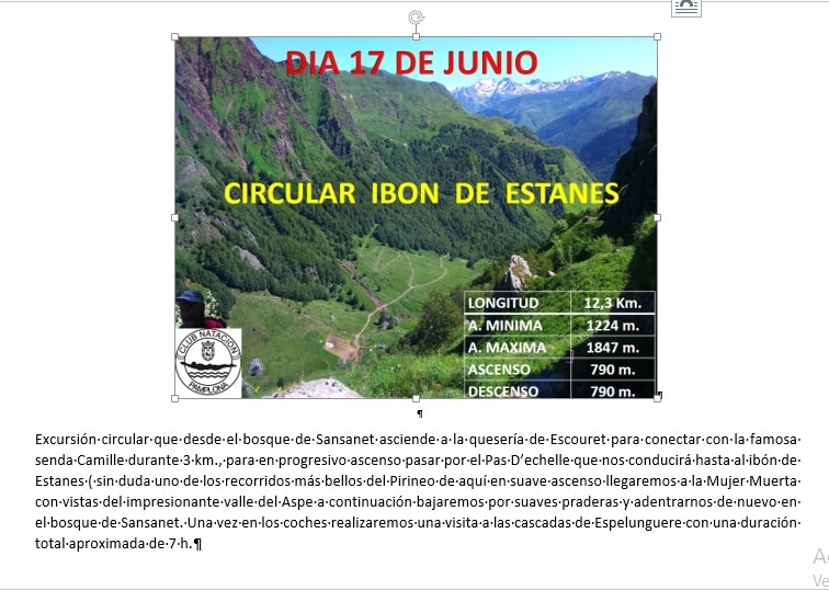 17 de Junio: Circular Ibón de Estanés