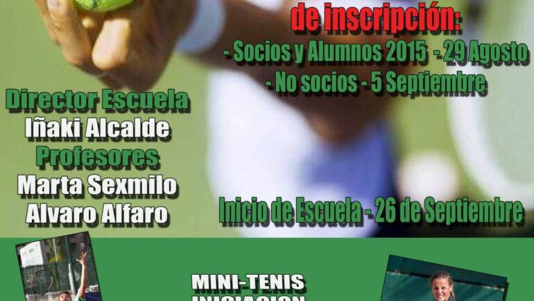 Escuela de Tenis Oberena 2016/2017