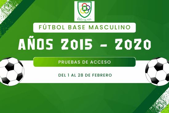 fútbol base masculino